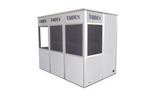 移动式同声传译室 HCS-851A/03 （三人用，内部尺寸250×160×200 cm，铝合金骨架，拆卸方便，含两个运输箱，总重约435 kg）